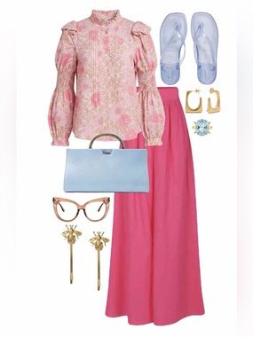 Selkie Wallflower tuxedo blouse